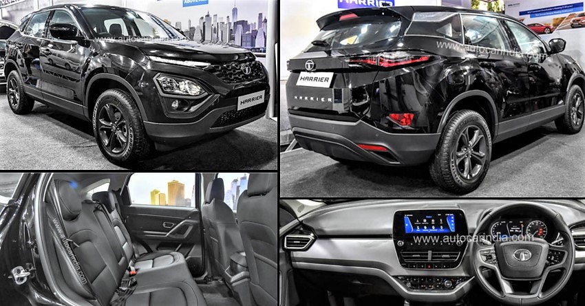 Tata Harrier Black Edition Spotted Ahead of Launch in India