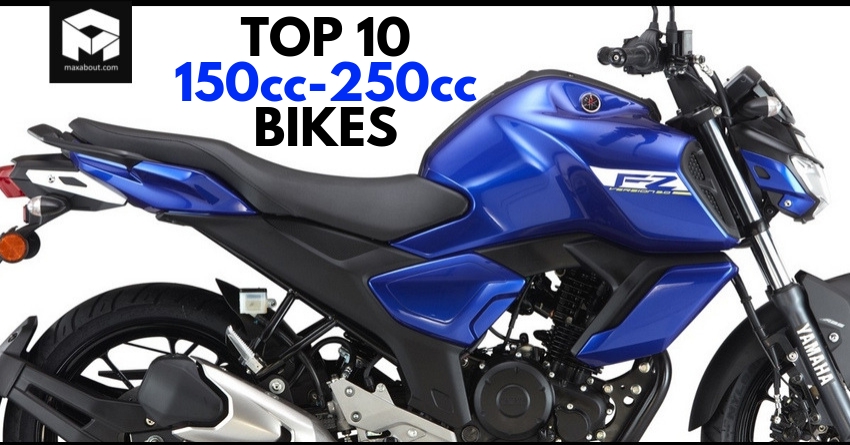 Top 10 Best-Selling 150cc-250cc Bikes in India (June 2019)