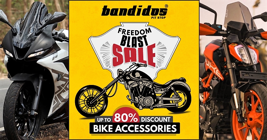 Bandidos Freedom Blast Sale: Up to 80% Discount on Bike Accessories