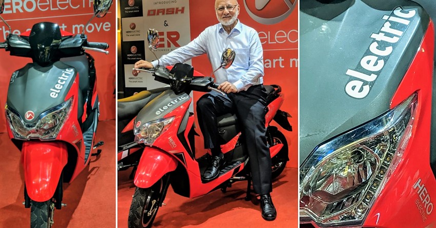 Hero Electric Launches Dash Scooter @ INR 62,000