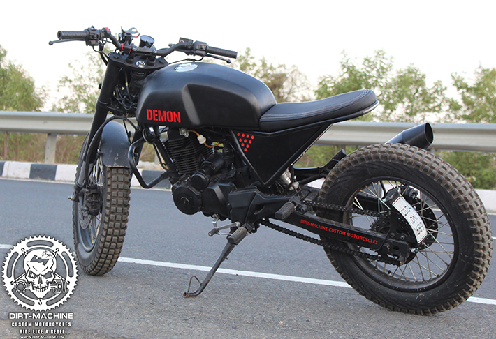 KGF Bike Details and Live Photos - Based on Hero Karizma - wide