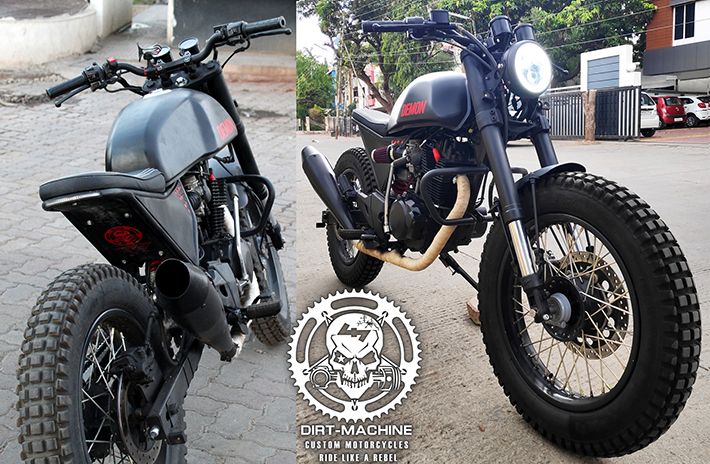 KGF Bike Details and Live Photos - Based on Hero Karizma - photograph