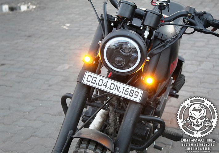 KGF Bike Details and Live Photos - Based on Hero Karizma - photograph