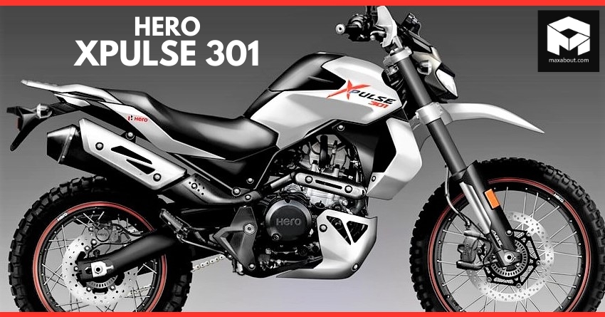 300cc Hero XPulse Adventure Motorcycle Imagined by Oberdan Bezzi