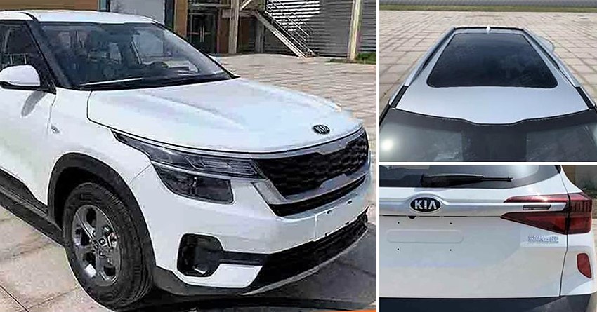 Kia KX3 (Long-Wheelbase Seltos) Spotted in China