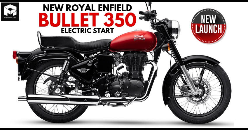 New Royal Enfield Bullet 350 ES Launched in India @ INR 1.26 Lakh