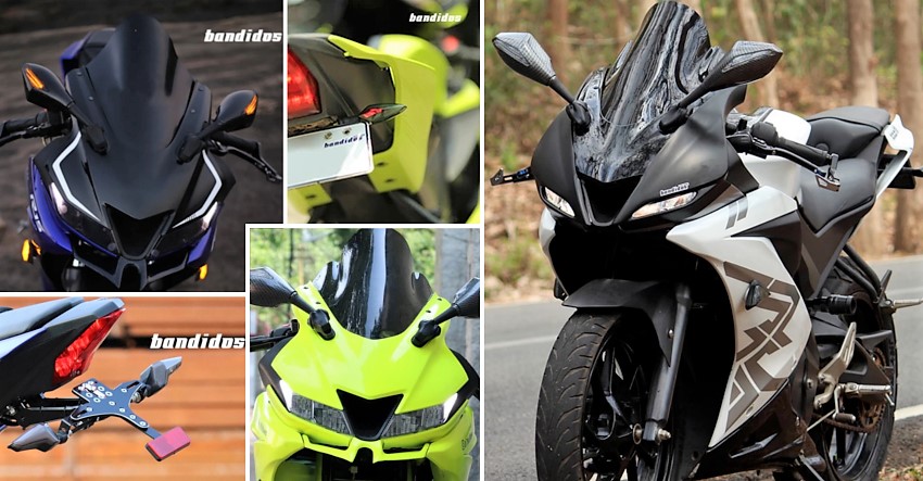 Mega List of 50 Yamaha R15 V3 Accessories by Bandidos Pitstop