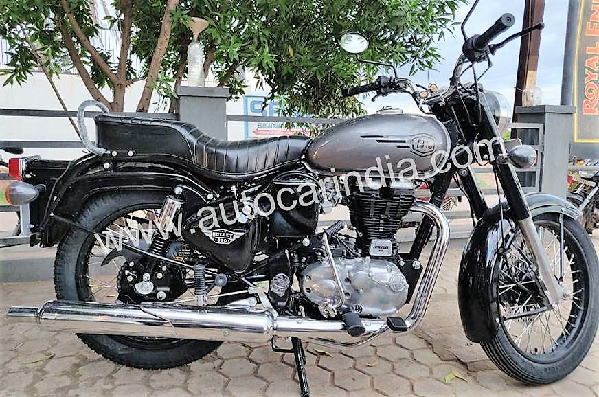 Royal Enfield Bullet 350X Spotted Ahead of Launch in India - back