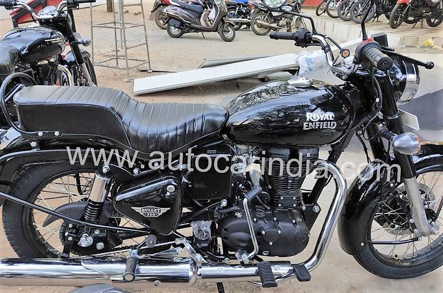 Royal Enfield Bullet 350X Spotted Ahead of Launch in India - side