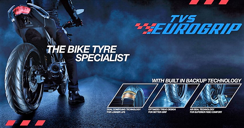 TVS Srichakra Launches New Eurogrip Tyre Brand in India