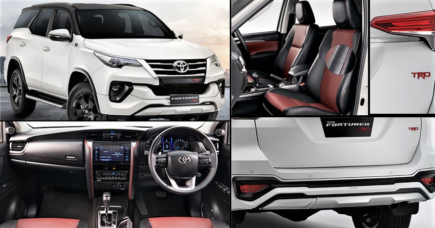 2019 Toyota Fortuner TRD Edition Launched in India @ INR 33.85 Lakh