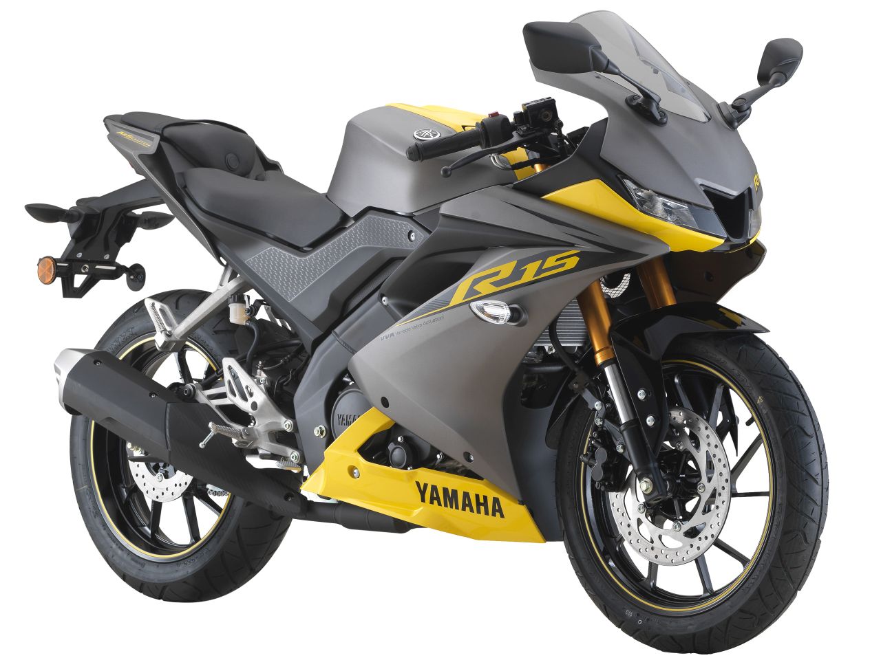 2019 Yamaha R15 V3 in Matte Yellow