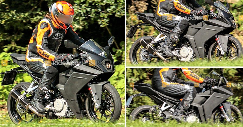2020 KTM RC 390 Spotted