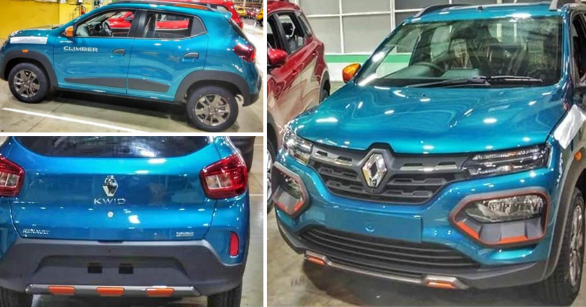 2020 Renault Kwid Spotted Undisguised Ahead of Launch in India