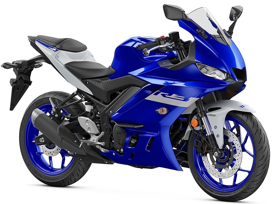 2020 Yamaha R3 Blue