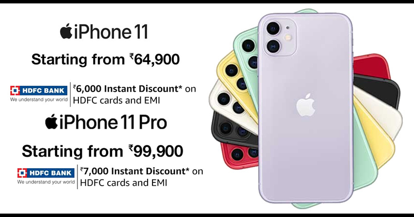 Apple iPhone 11 Pre-Orders Begin in India; INR 7000 Instant Discount