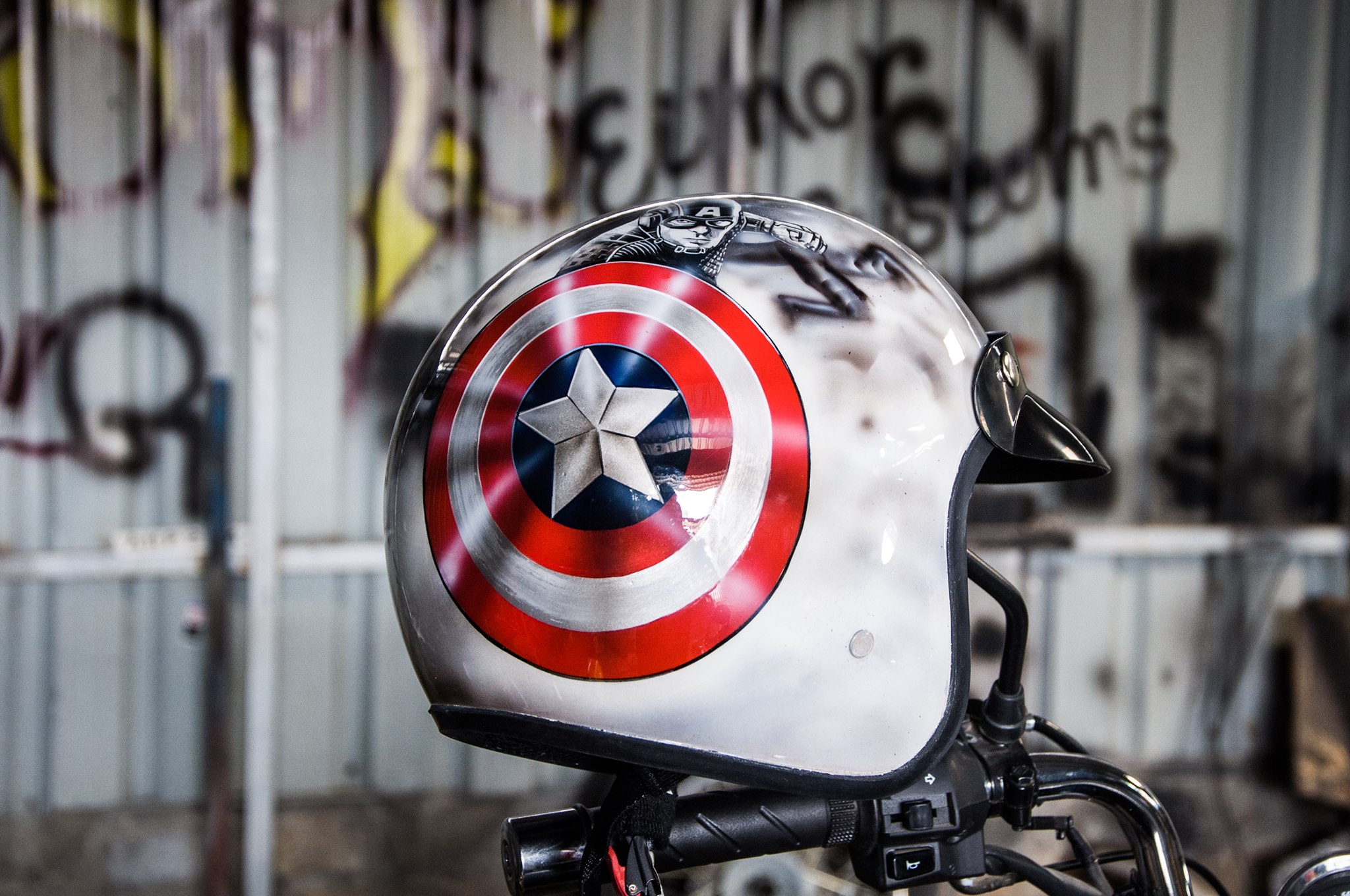 Top 10 Helmets by EIMOR - Black Panther, Breathe, The Lady Rider, Phantom, Captain America & More! - frame
