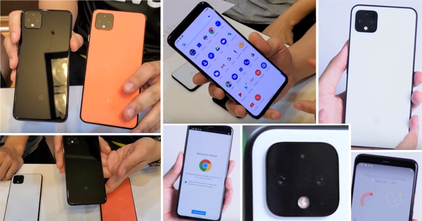 Live Photos: Google Pixel 4 XL Smartphone Fully Revealed