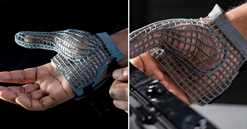 Jaguar Land Rover Unveils 3D Printed Safety Gloves
