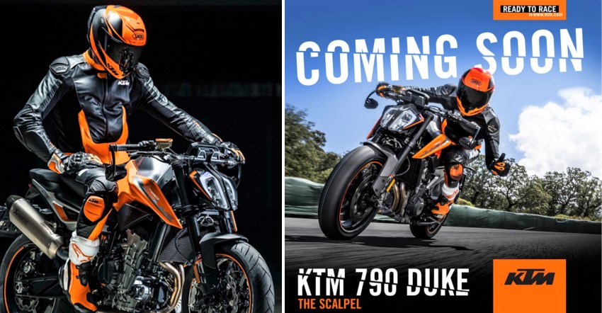 KTM Duke 790 Officially Teased Ahead of Launch in India