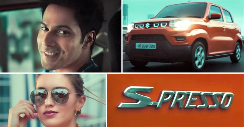 Maruti S-Presso TVC Featuring Varun Dhawan Officially Released