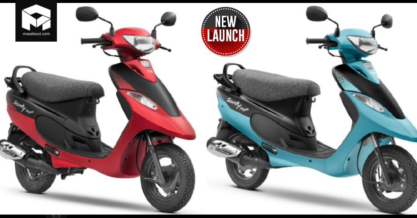 TVS Scooty Pep Plus Matte Edition Launched in India @ INR 44,322