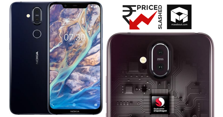 Nokia 8.1 Gets Another Permanent Price Cut in India
