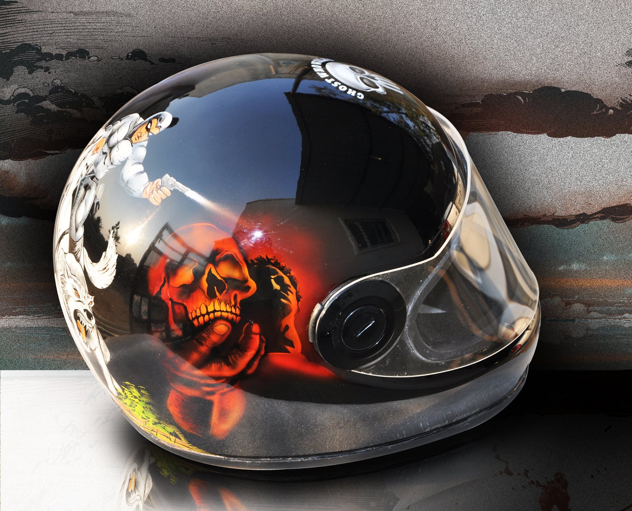 Top 10 Helmets by EIMOR - Black Panther, Breathe, The Lady Rider, Phantom, Captain America & More! - macro