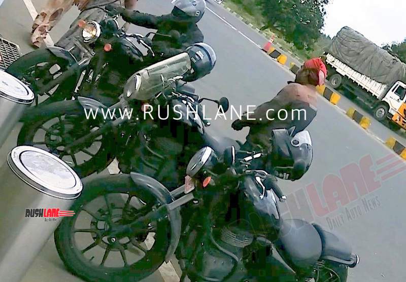 2020 Royal Enfield Thunderbird X Spotted