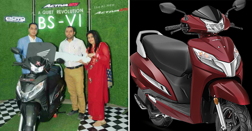 BS6 Honda Activa 125 Fi Deliveries Commence in India