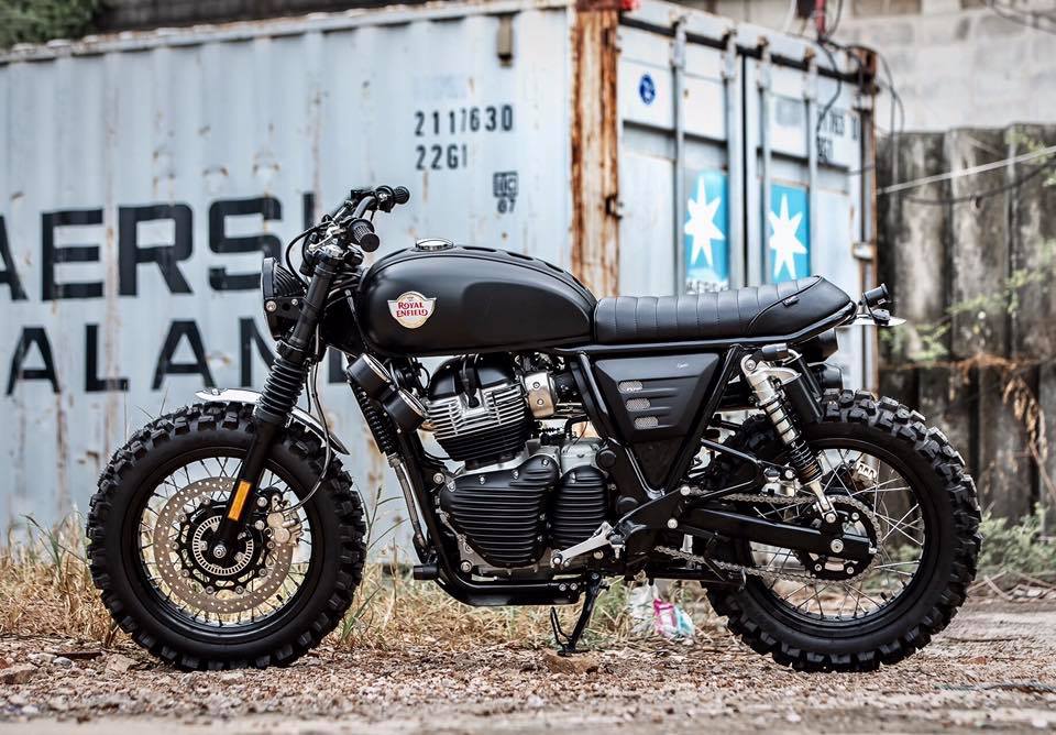 650cc Royal Enfield Inter Scrambler Quick Details and Photo Gallery - frame