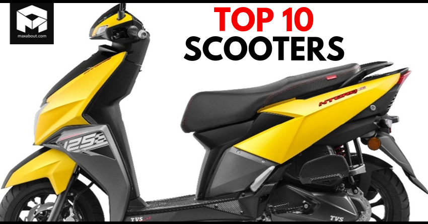 Top 10 Best-Selling Scooters in India (August 2019)