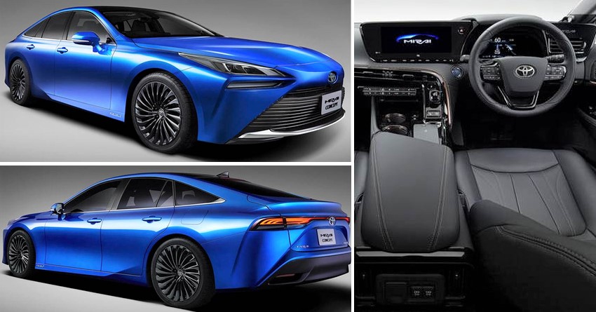New Toyota Mirai Hydrogen-Powered Concept Officially Unveiled