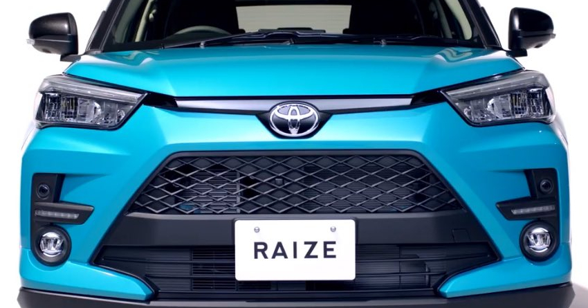 India-Bound Toyota Raize Compact SUV Leaked