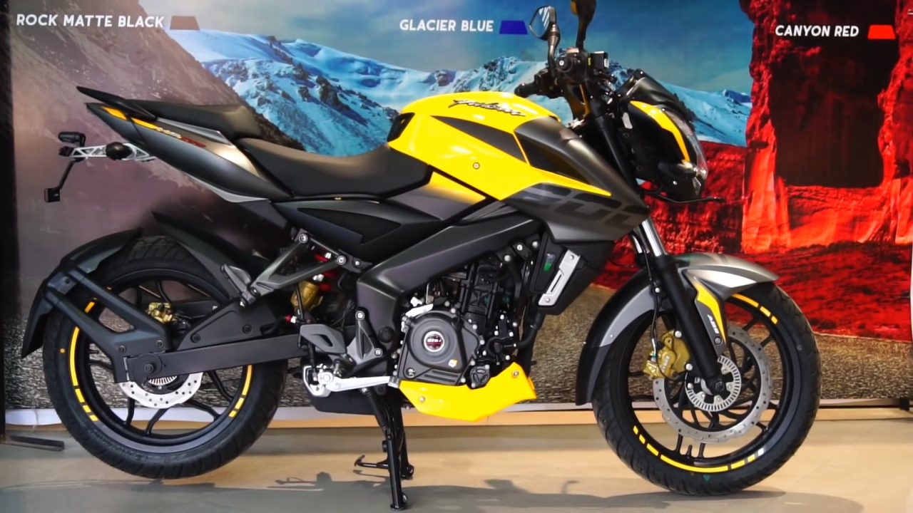 Is Bajaj Auto Planning to Relaunch the Fiery Yellow Pulsar NS200 in India? - side