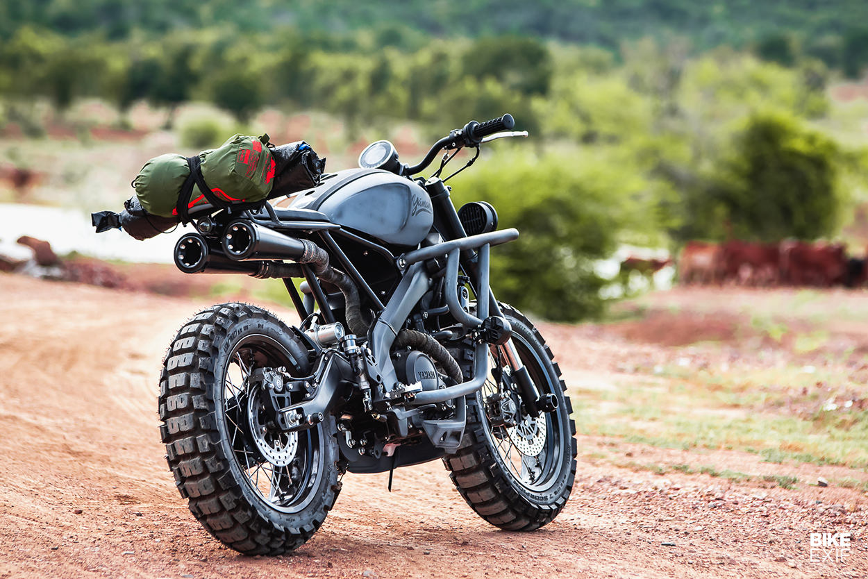 Yamaha XSR 155 Trail Breaker Model Live Photos and Details - top