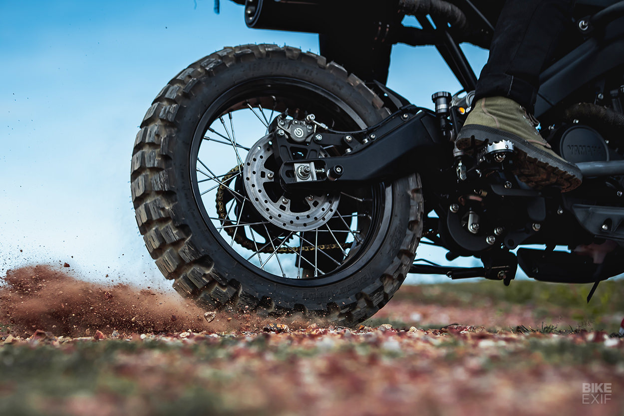 Yamaha XSR 155 Trail Breaker Edition Live Photos and Details - frame