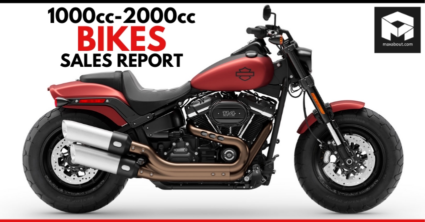 Complete Sales Report of 1000cc-2000cc Bikes in India