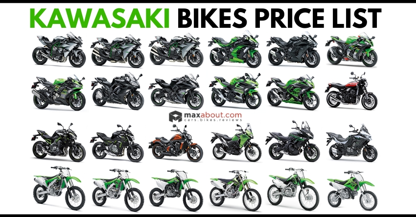2020 Price List of Latest Kawasaki Bikes Available in India