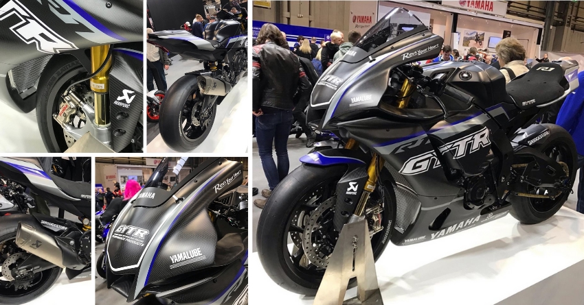 Live Photos of the 2020 Yamaha YZF-R1 GYTR Superbike