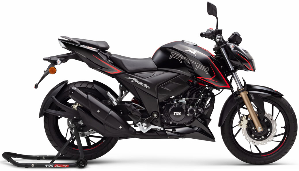 TVS Apache RTR 200 4V with Super-Moto ABS