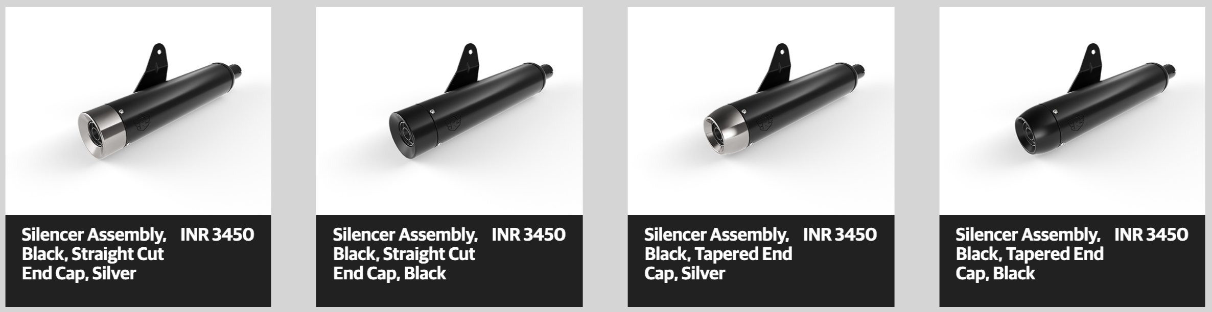 BS3 and BS4 Royal Enfield Classic 350 Silencers Price List - midground