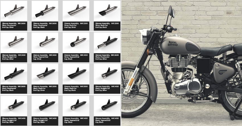Royal Enfield Classic 350 Silencers