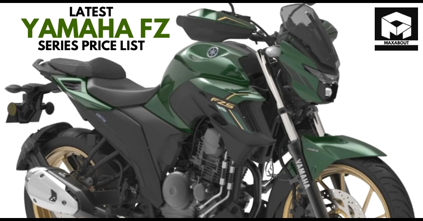 2021 Yamaha FZ Series Price List in India [UPDATED]