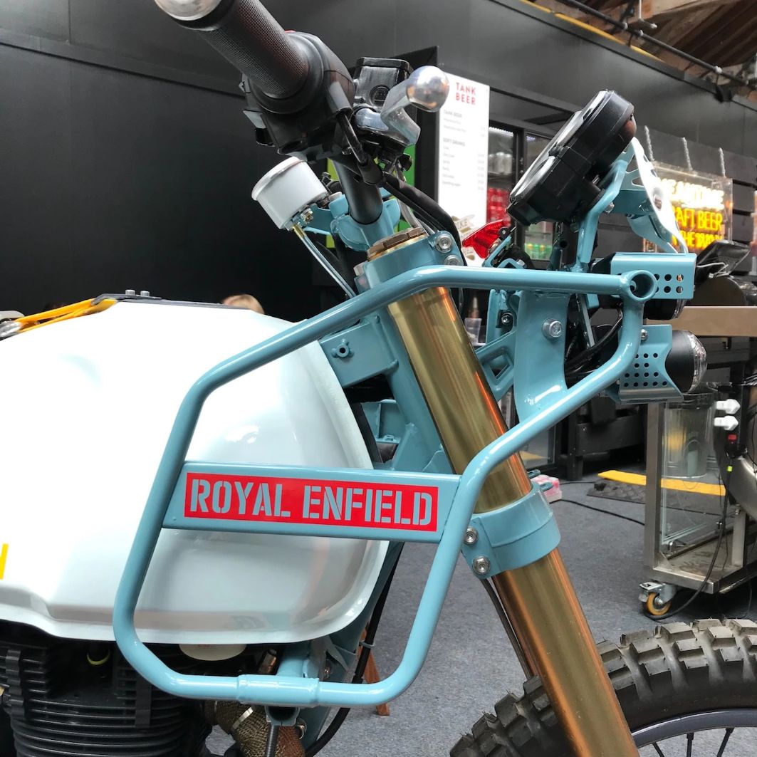 MJR Roach - A Turbocharged Royal Enfield Himalayan with 50HP Power! - right