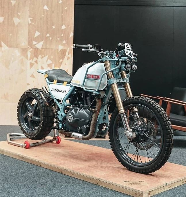 MJR Roach - A Turbocharged Royal Enfield Himalayan with 50HP Power! - photograph