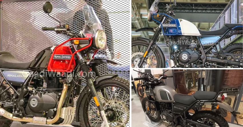 2020 Royal Enfield Himalayan to Get 3 New Colours in India