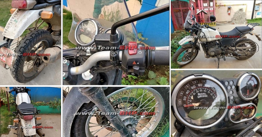 2020 BS6 Royal Enfield Himalayan Spotted in a New Set of Photos