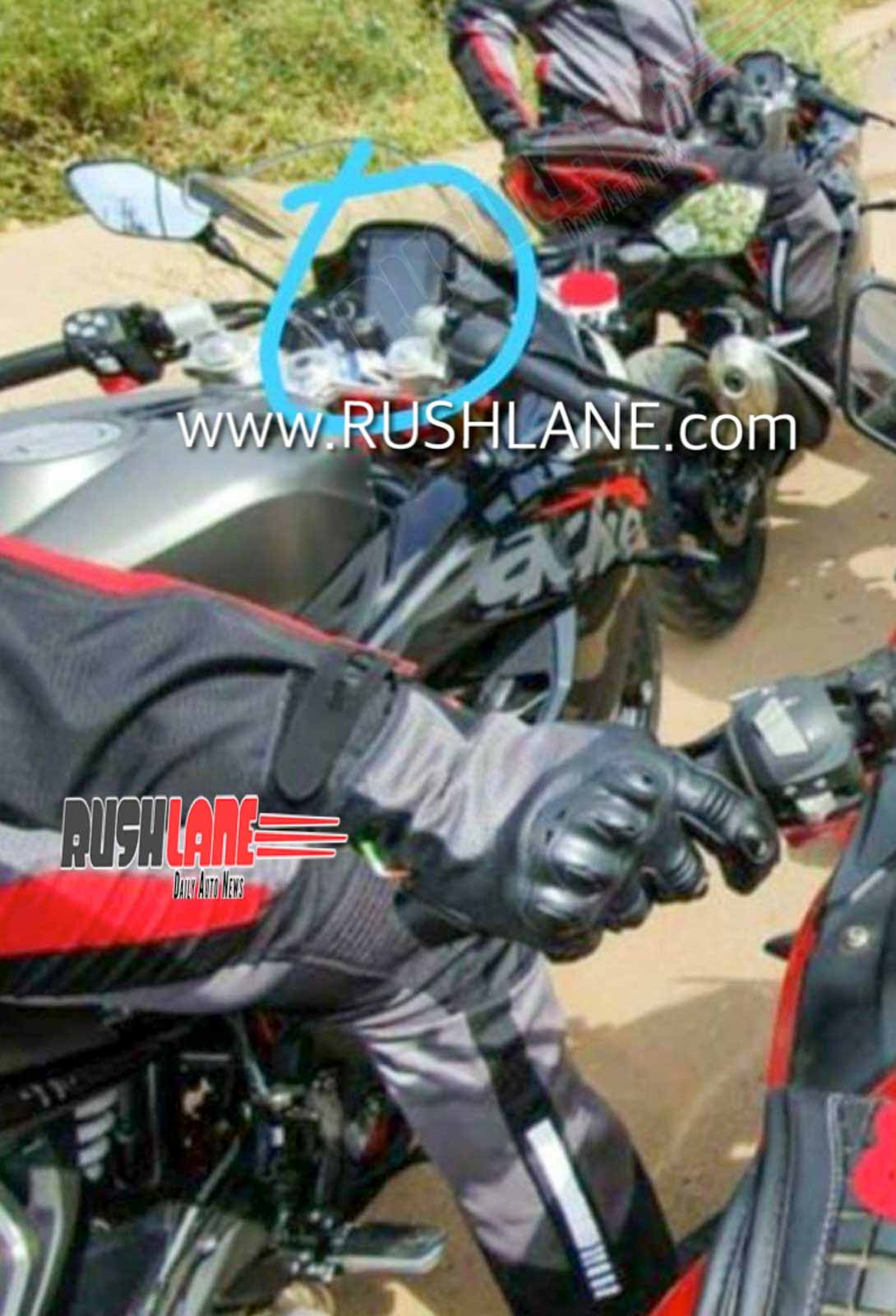 BS6 TVS Apache RR 310 Spotted