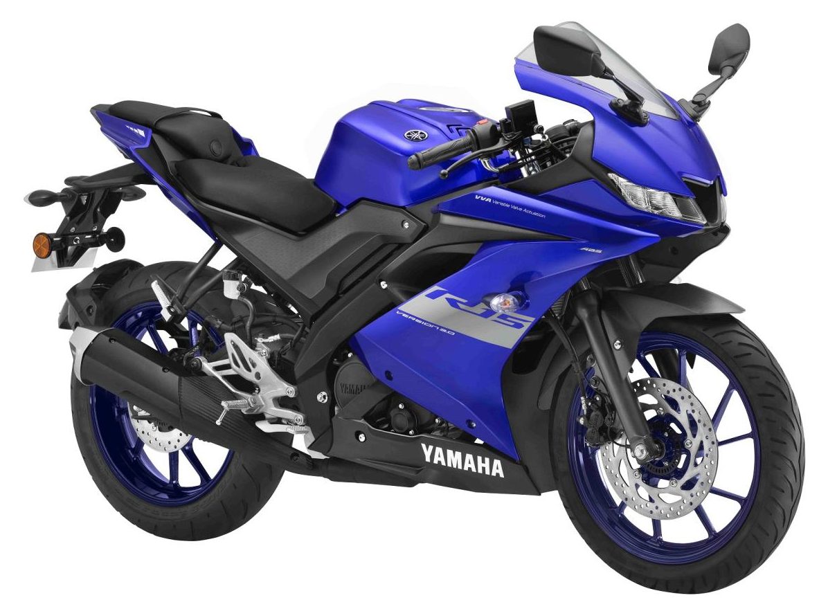 Yamaha R15 V3 in Racing Blue